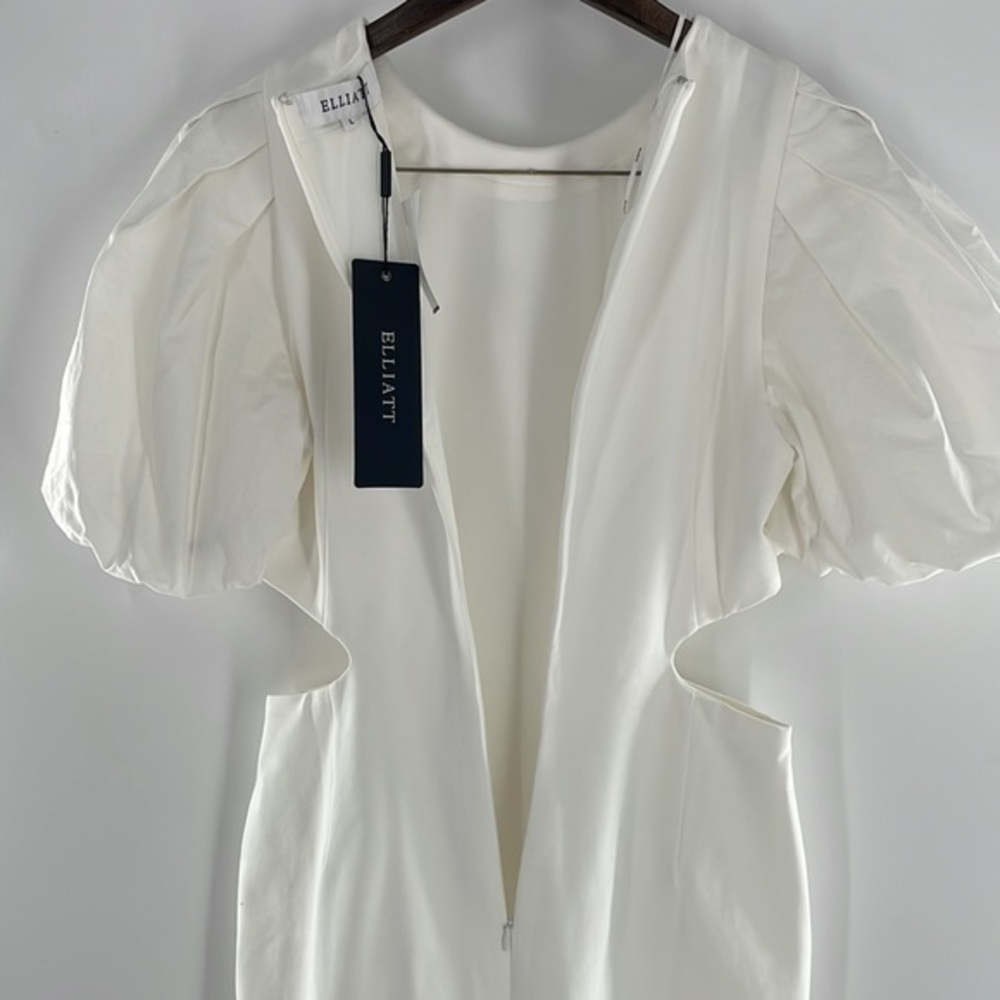 ELLIATT White Suffage Cut Out Dress - Picture 13 of 15